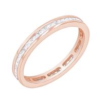 Eternity prsten s princess diamanty Mirica