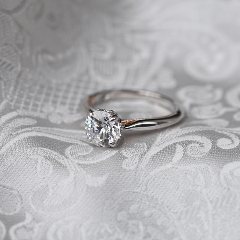 Zásnubní prsten s 0.70ct GIA certifikovaným diamantem Cassidy 97547