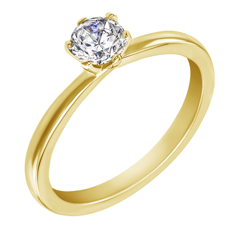 Zásnubní prsten s lab-grown diamantem Osian 102428
