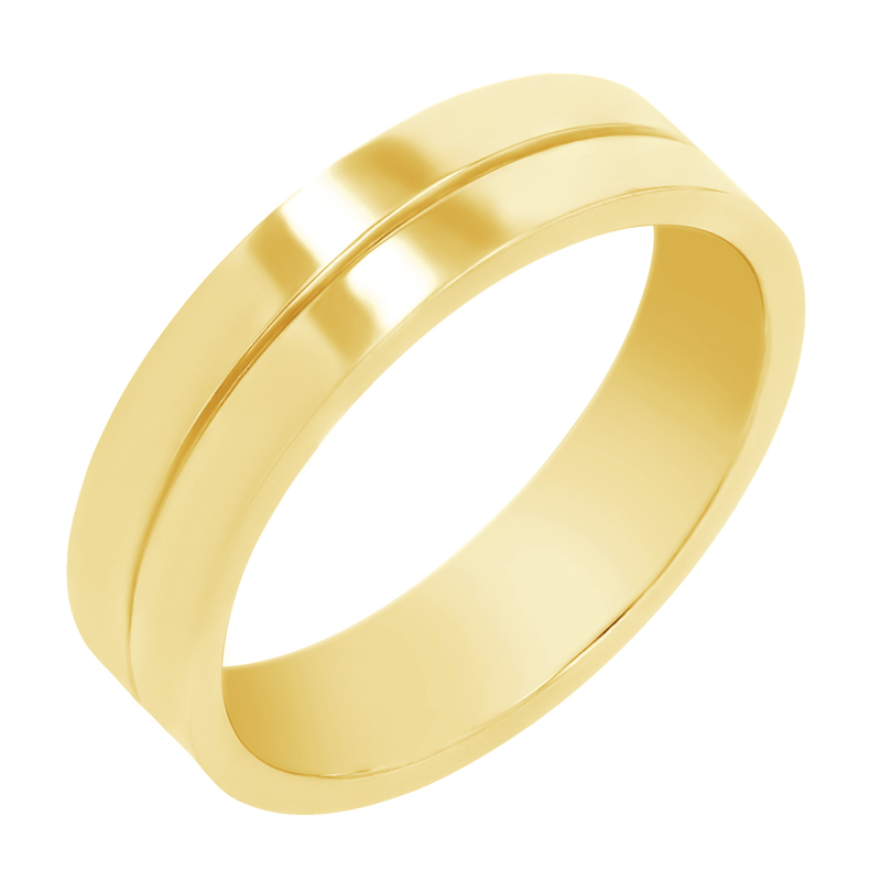 Zlaté svatební prsteny s diamanty Luky 105508