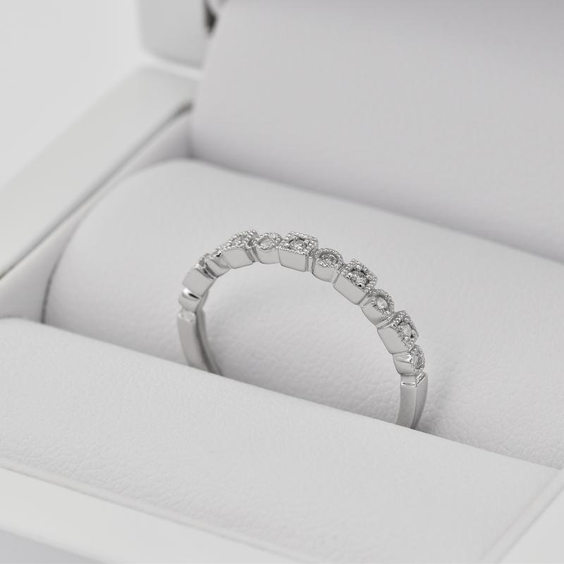 Eternity prsten zdobený lab-grown diamanty Crystal 105688