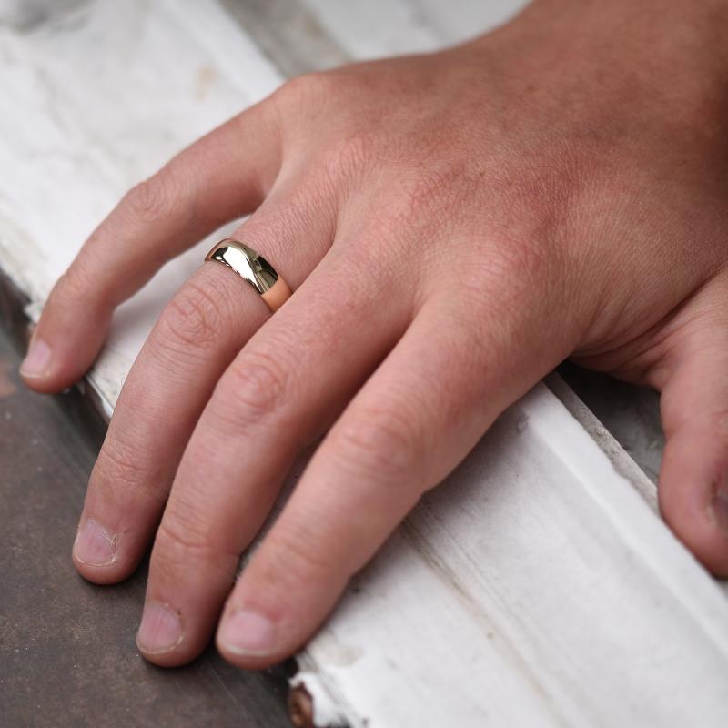 Vintage prsten s lab-grown diamanty a komfortní pánský prsten Lacy 105768