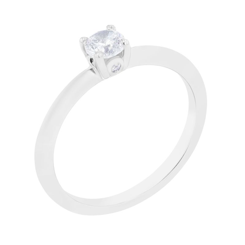 Elegantní zásnubní prsten s diamanty Nixon 107688