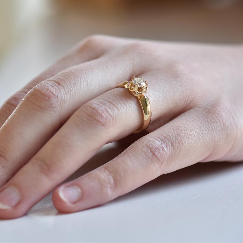 Zásnubní prsten s diamantem Vani