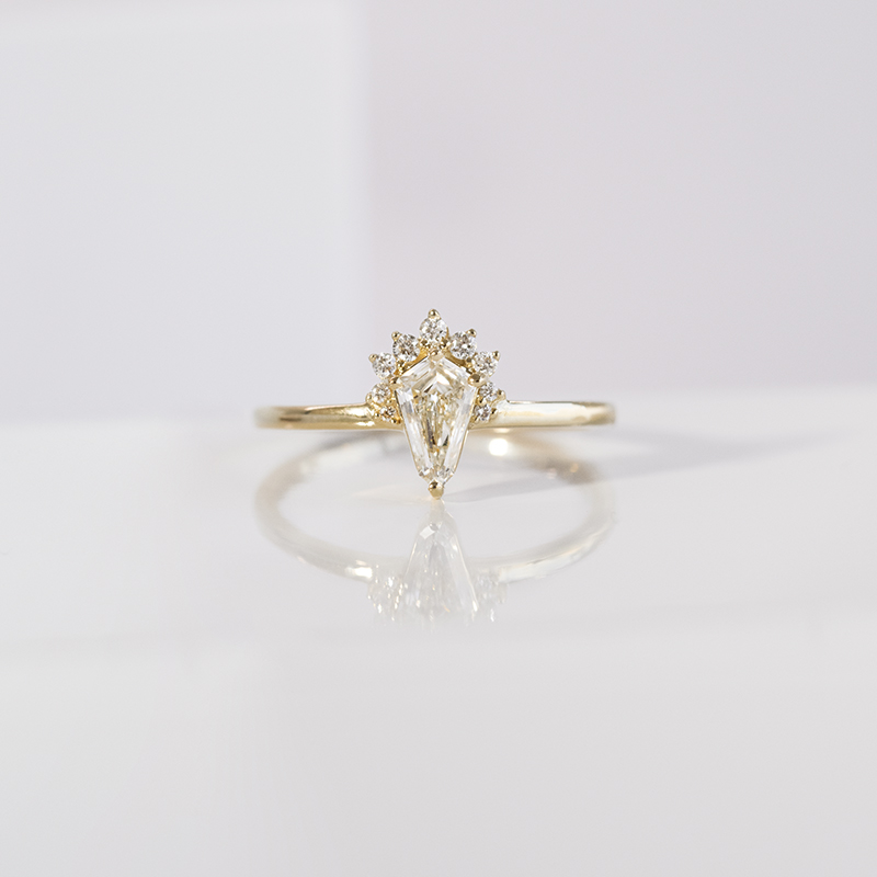 Zásnubní prsten s 0.42ct IGI certifikovaným lab-grown diamantem Skylar 111378