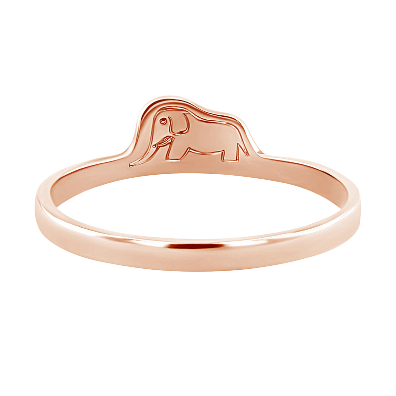 Stříbrný prsten s ukrytým slonem Malý princ 123178