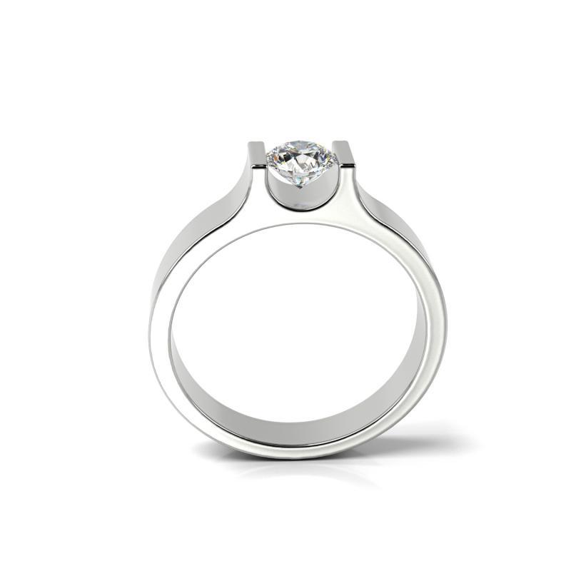 Prsten s diamantem 12528