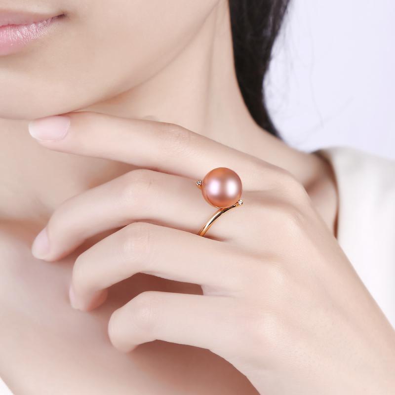 Prsten s perlou 12838
