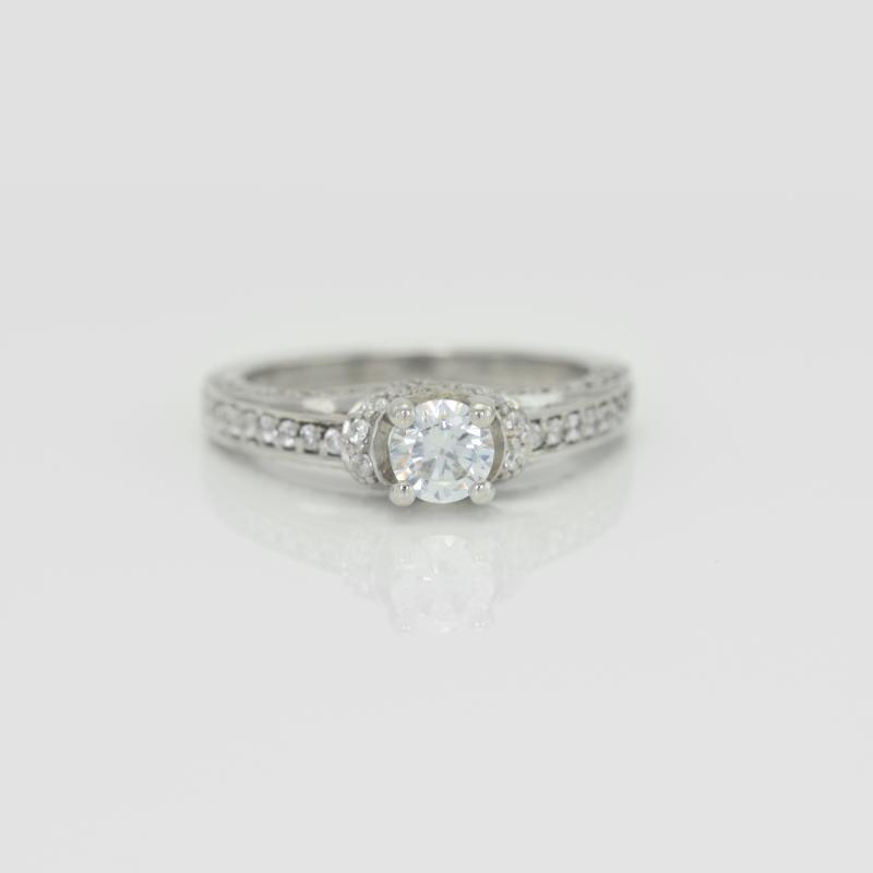 Zásnubní prsten s diamanty 15968