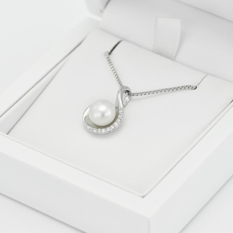 Stříbrný náhrdelník 19488