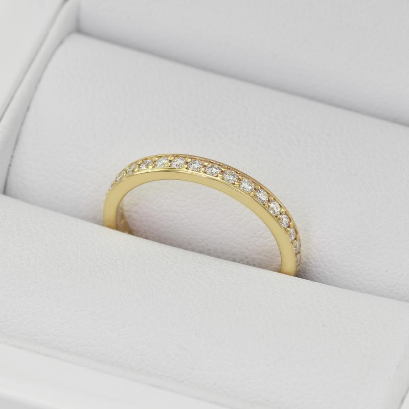 Zlatý eternity prsten 23688