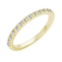 Zlatý eternity prsten s 1.75mm diamanty Driany