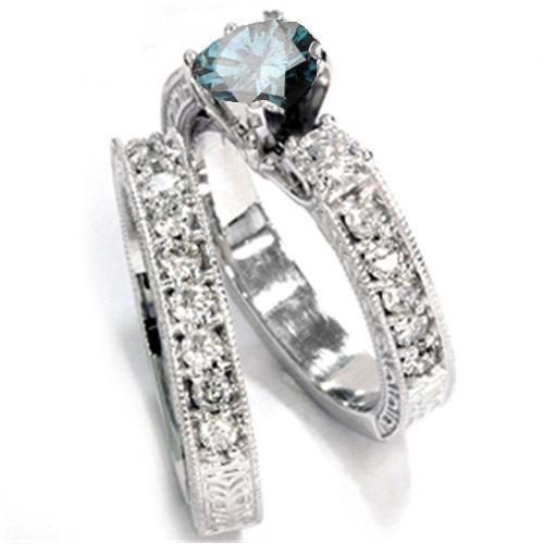 Luxusní diamantový set prstenů 4358