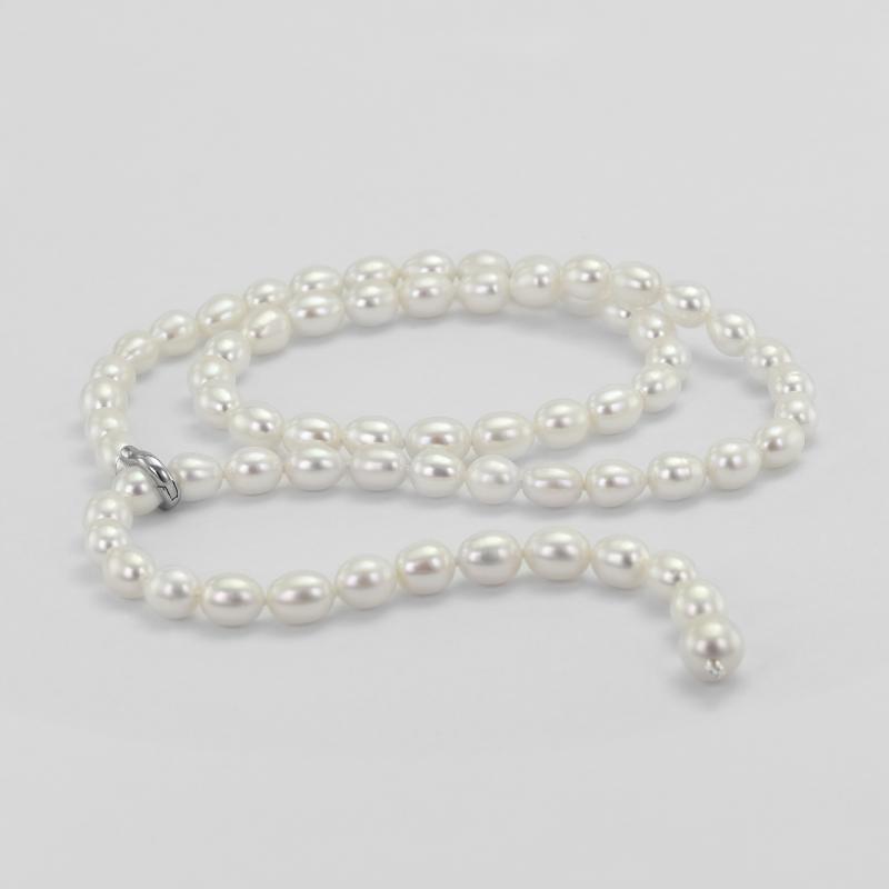 Náhrdelník s bílými perlami 50908