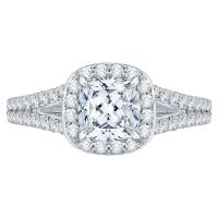 Zásnubní prsten s cushion diamantem Jimena