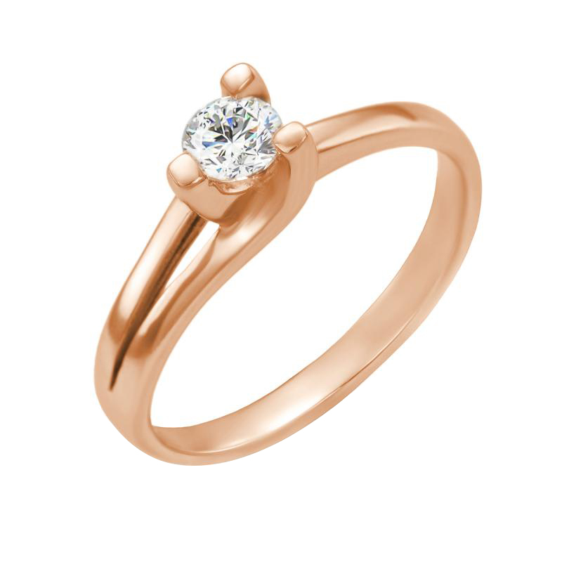 Zlatý prsten asymetricky 59548