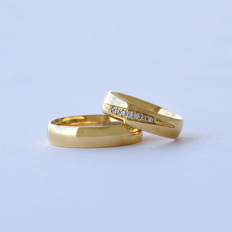 Komfortní snubní prsteny 63348