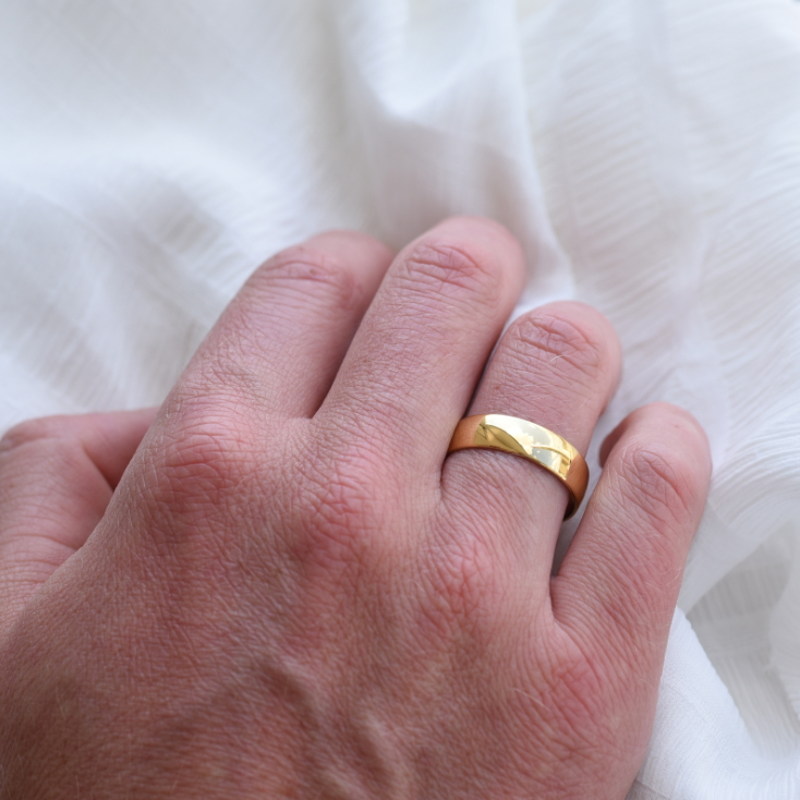 Pánský snubní prsten 64368