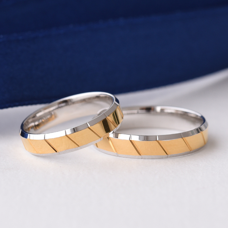 Unikátní snubní prsteny ze zlata 76858