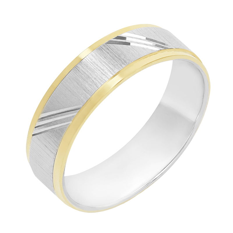 Zlatý snubní prsten 