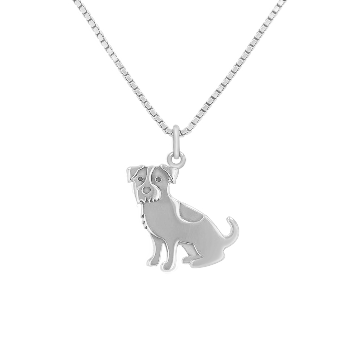 Stříbrný přívěsek Jack Russell Terrier
