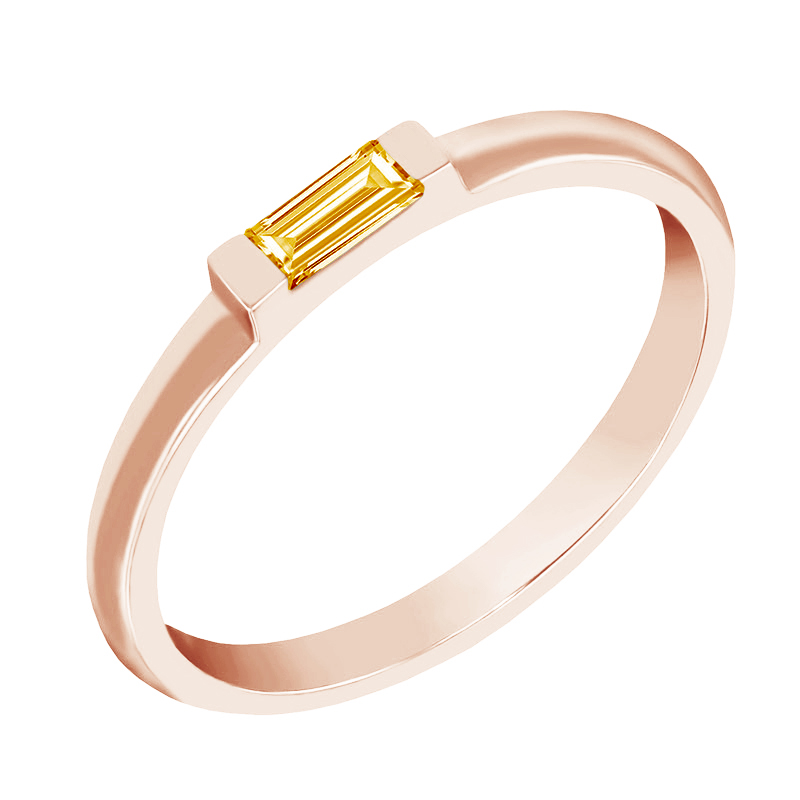 Prsten z růžového zlata 82408