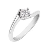  Zásnubní prsten s 0.45ct GIA certifikovaným diamantem Murine
