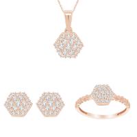 Elegantní zlatá kolekce šperků s lab-grown diamanty Zaina