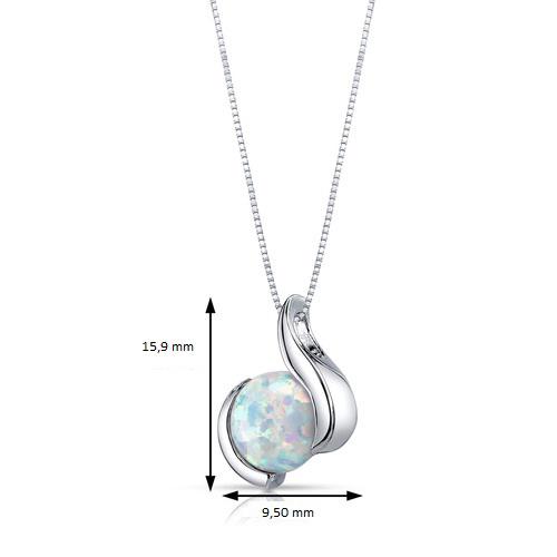 Stříbrný náhrdelník Laxi