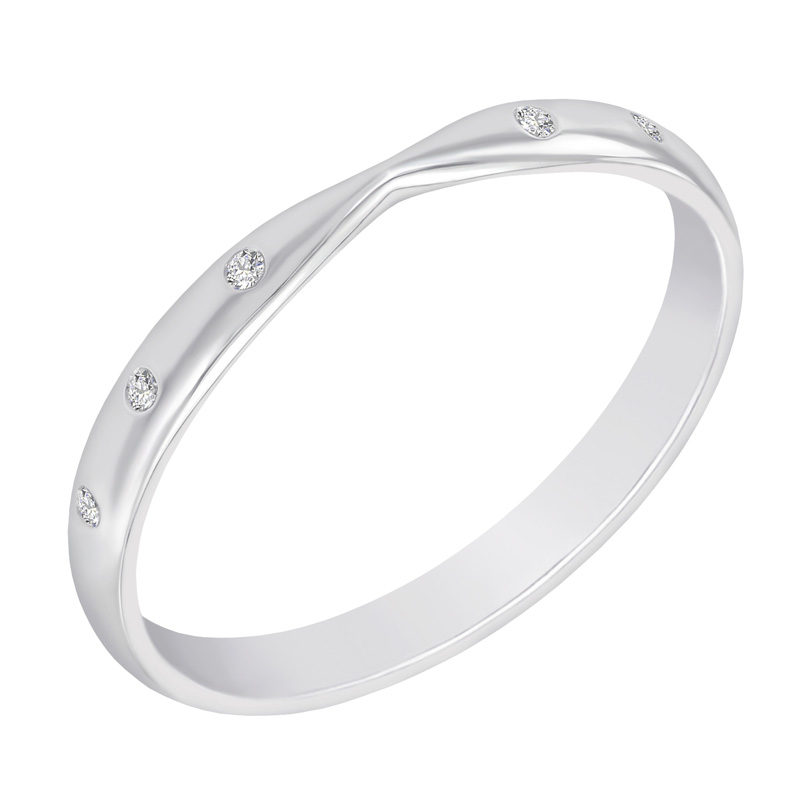 Eternity prsten s lab-grown diamanty a pánský komfortní prsten Garcia 101879