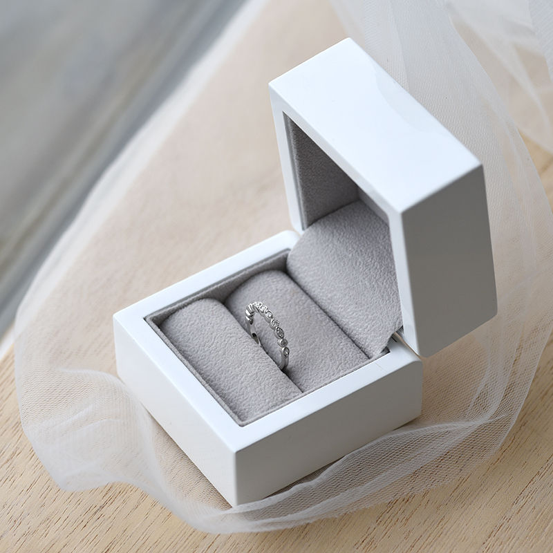 Eternity prsten s lab-grown diamanty a pánský komfortní prsten Paloma 102309