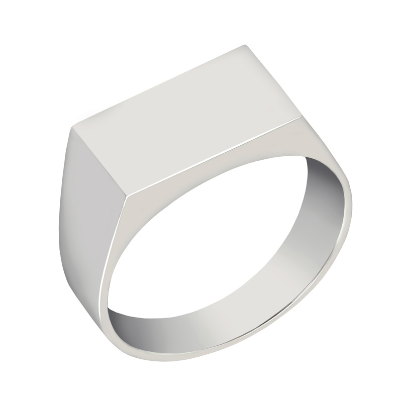 Pánský stříbrný prsten s gravírem podle vlastní volby Troilos 104089