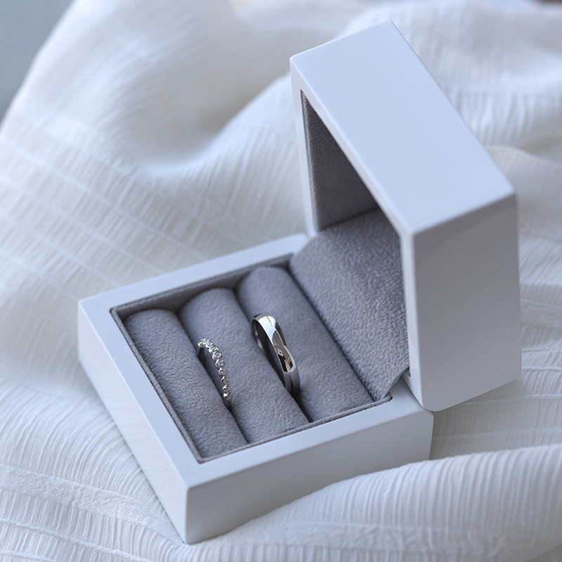 Vintage prsten s lab-grown diamanty a pánský komfortní prsten Lalia 105909