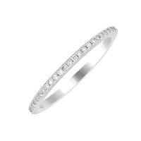 Eternity prsten s lab-grown diamanty Oana