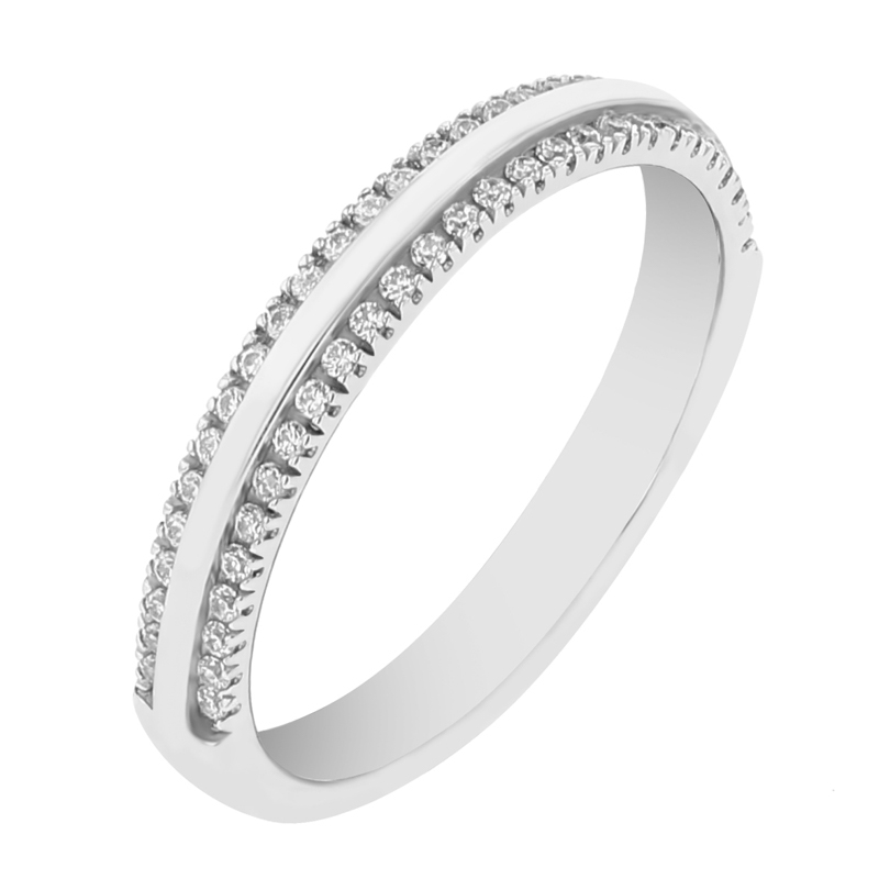 Eternity prsten s lab-grown diamanty Gerald 111489