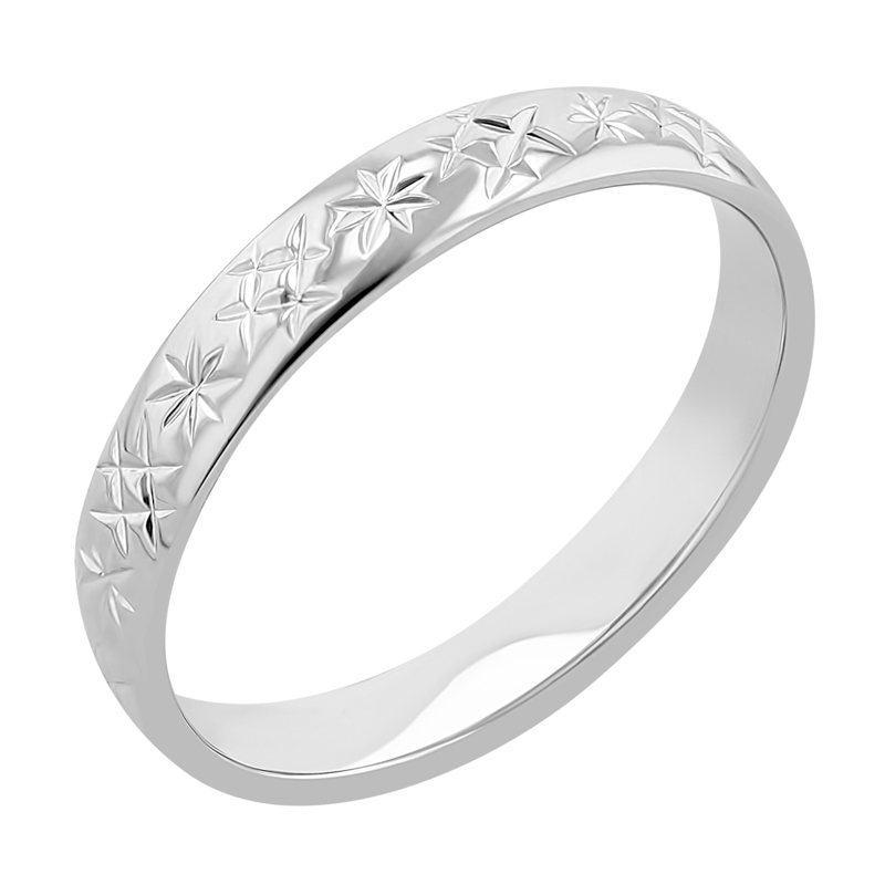 Snubní prsteny plné hvězd s diamanty Mirias 116609