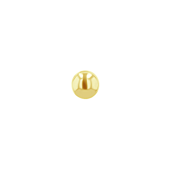 Eppi Zlatý labret piercing do ucha Izis E46052