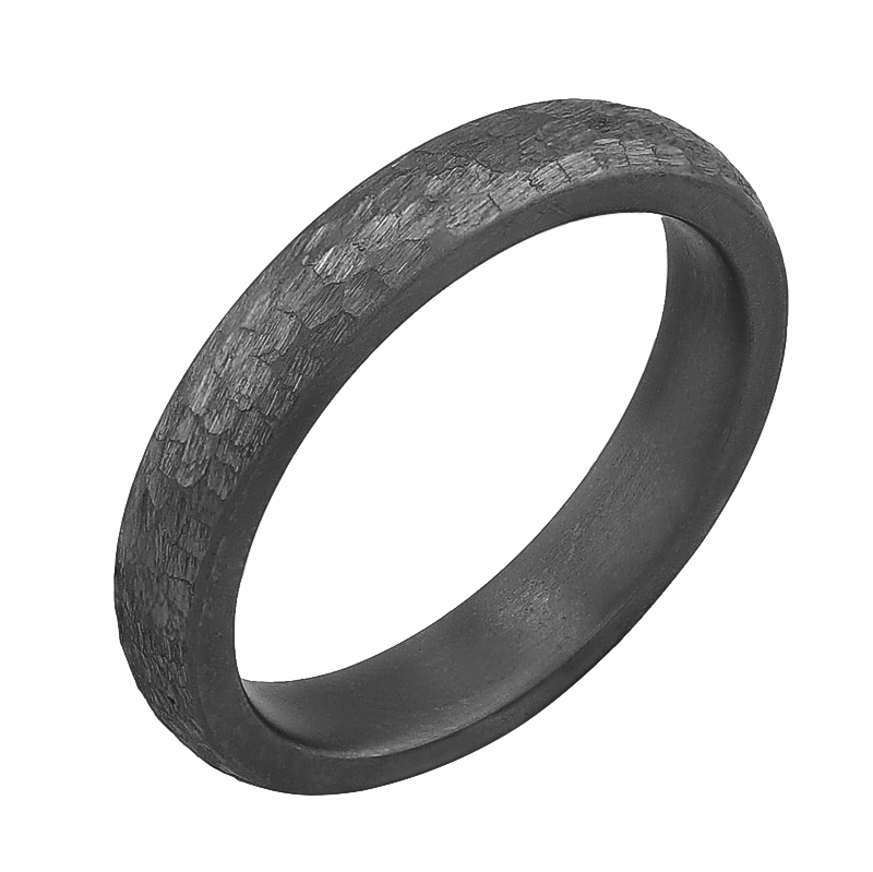 Tepané snubní prsteny z tantalu Rosser 124249