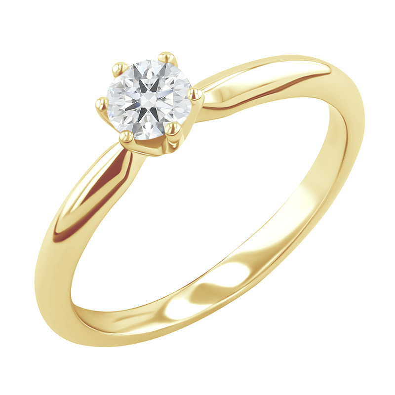 Zásnubní prsten s lab-grown diamantem Mala 125599
