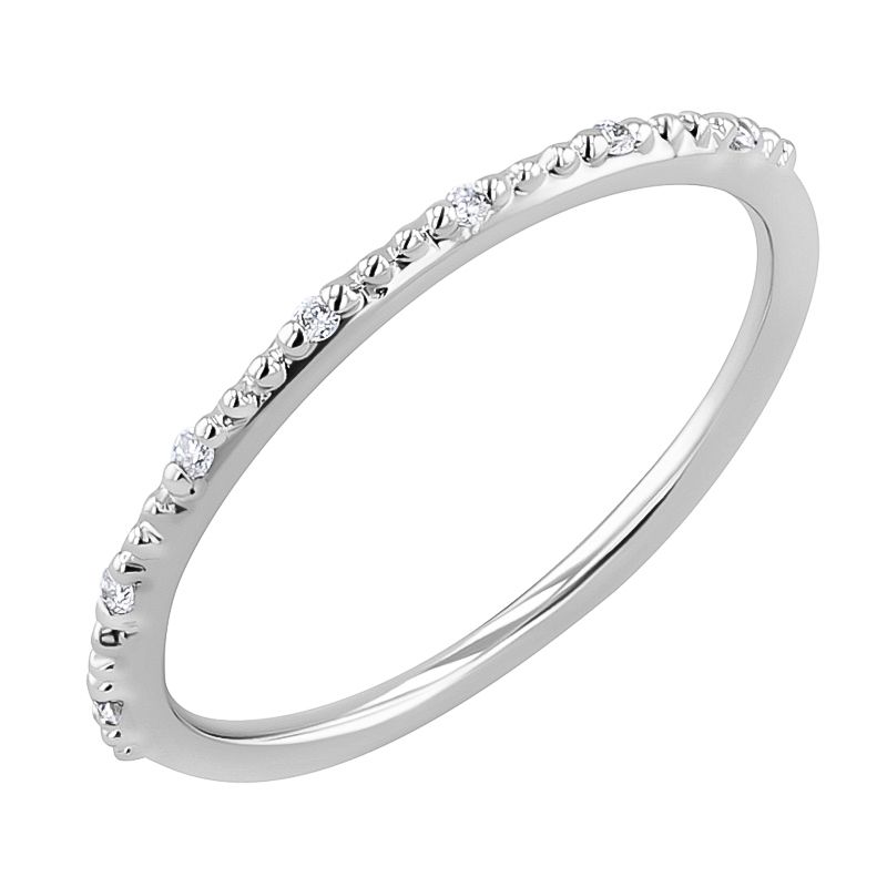 Minimalistický prsten s diamanty Tess