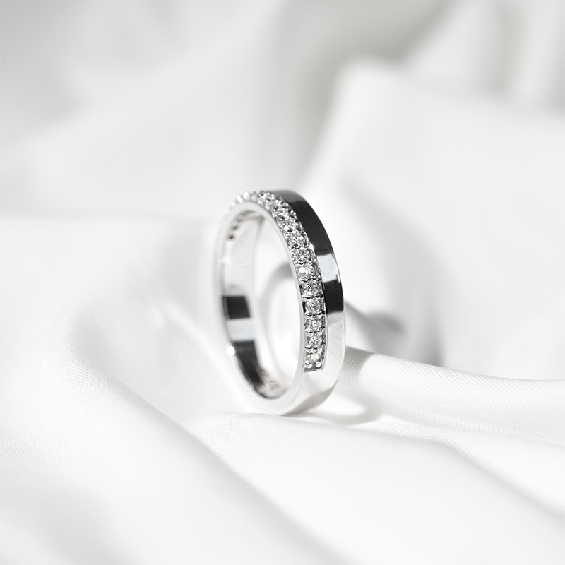 Zlatý eternity prsten s diamanty Heavana 135569