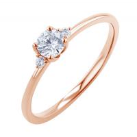 Zásnubní prsten s lab-grown diamanty Hye