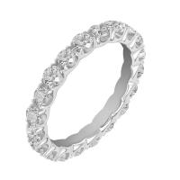 Platinový eternity prsten s diamanty Sykes
