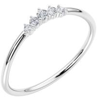 Vykrojený prsten s lab-grown diamanty Myles