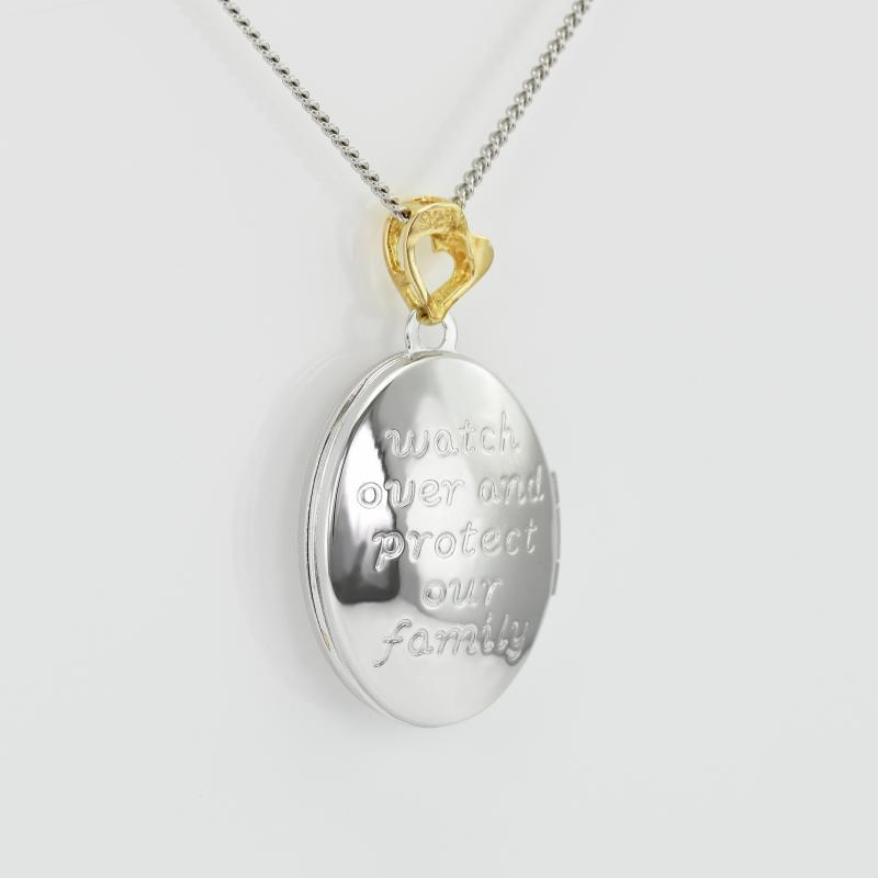 Stříbrný medailon 15349