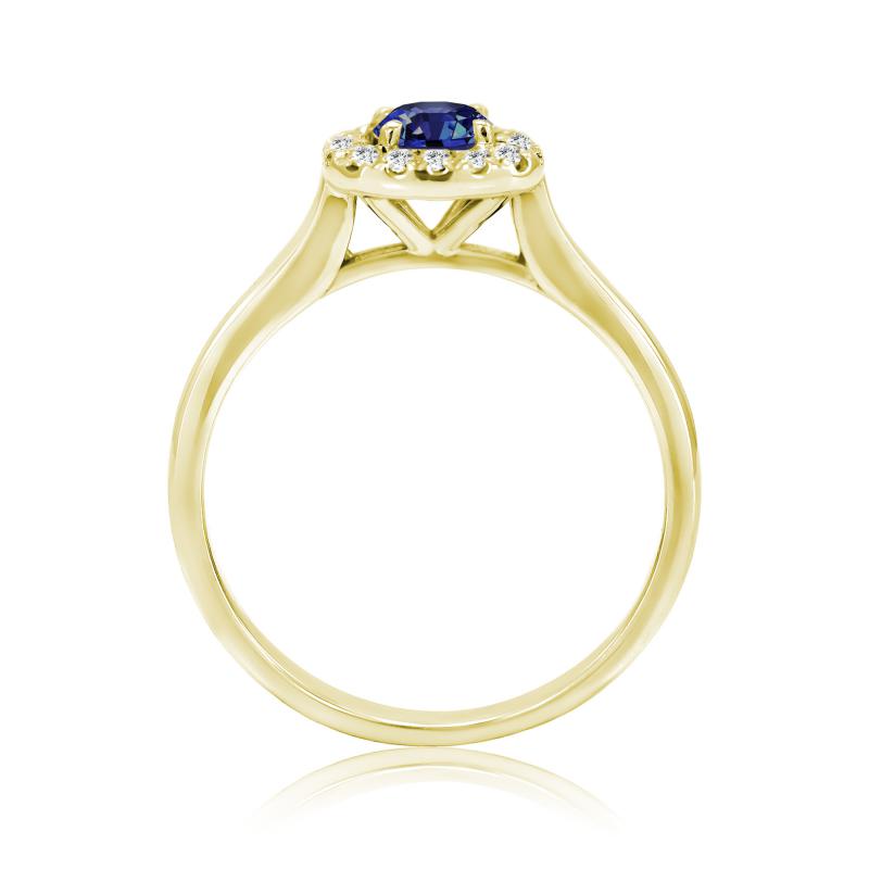 Prsten ze žlutého zlata 24019
