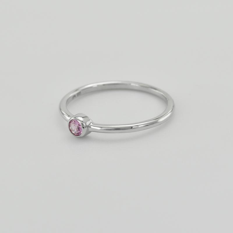 Romantický minimal prsten 33819