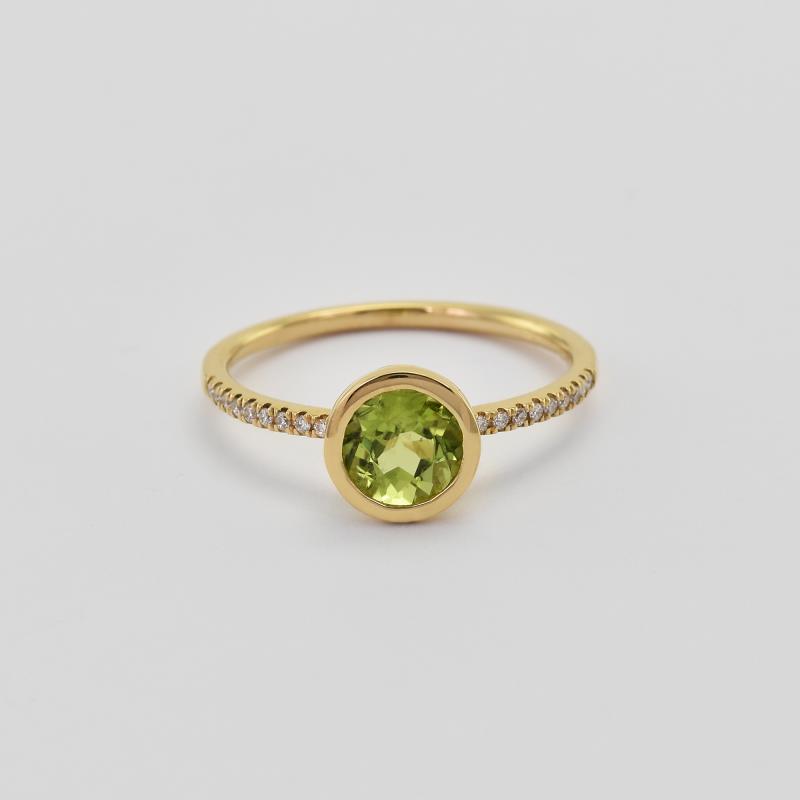 Olivínový prsten 36939