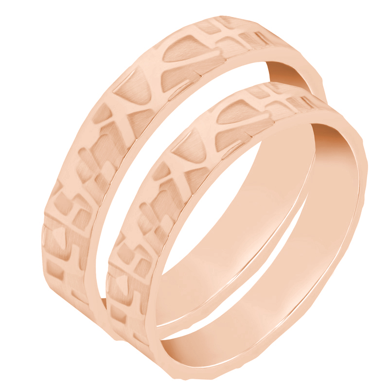 Prsteny z růžového zlata 37769
