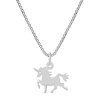Stříbrný náhrdelník s přívěskem jednorožce Unicorn